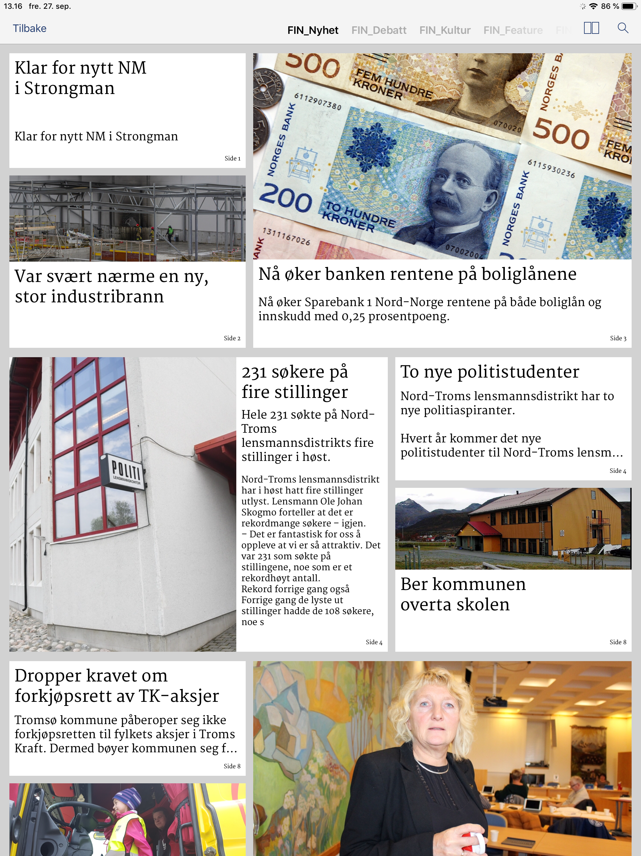 Framtid i Nord eAvis