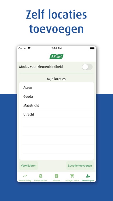 A.Vogel Hooikoortsweerbericht Screenshot