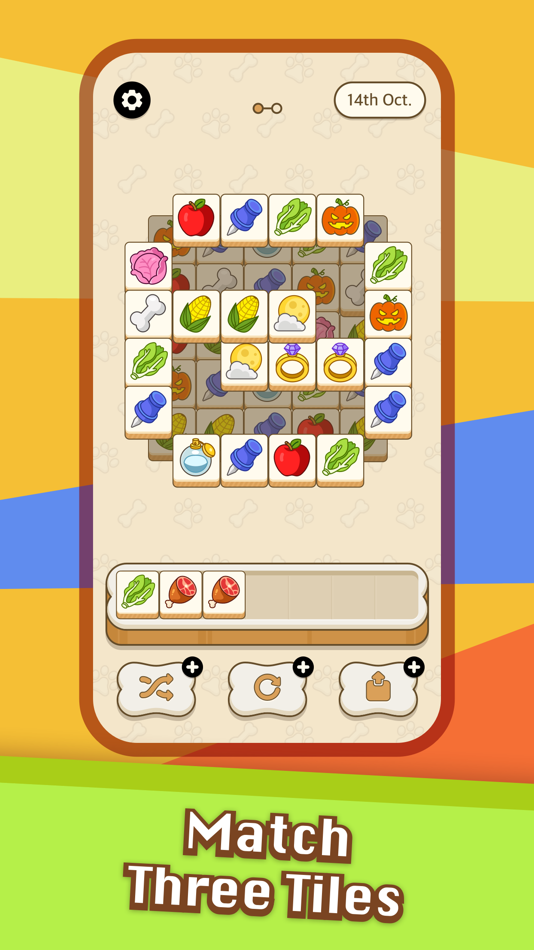 #2. Doggo Go-match 3 tiles, puzzle (iOS) 由: Nox Interactive Technology Limited