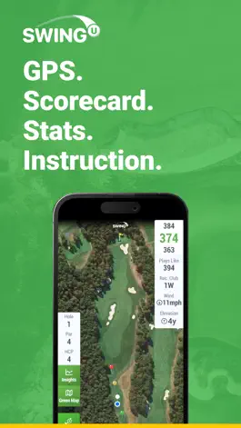 Game screenshot Golf GPS & Scorecard by SwingU mod apk