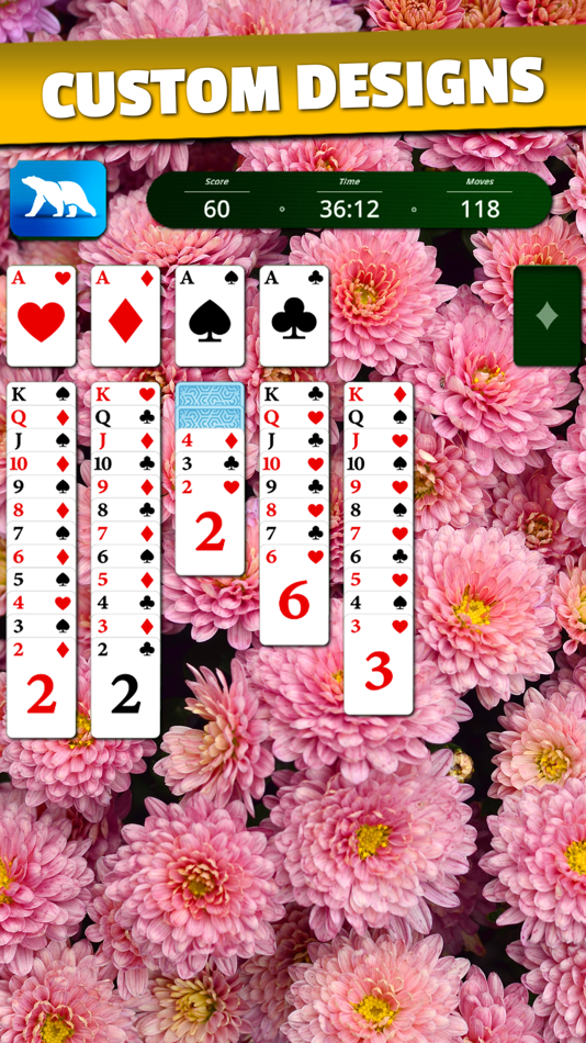 #8. Solitaire 3 in 1 - Card Game (iOS) Bởi: GOECORUSH Media, s. r. o.