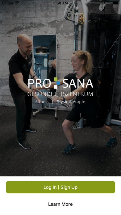 ProSana Training Screenshot
