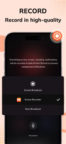 Game screenshot Screen Recorder - FaceCam Rec. apk