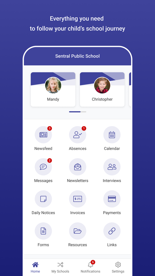 #1. Sentral for Parents (iOS) By: Sentral for Parents