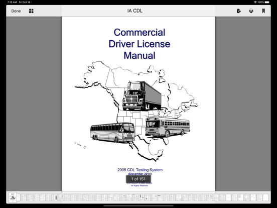 Iowa CDL Test Prep iPad screenshot 10 - Education app
