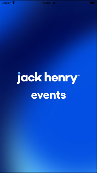 Jack Henry Events Screenshot