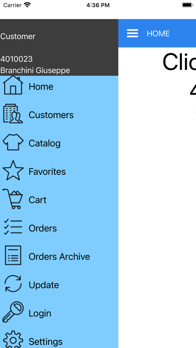 Screenshot #3 pour ClickOrder Ordini Agenti