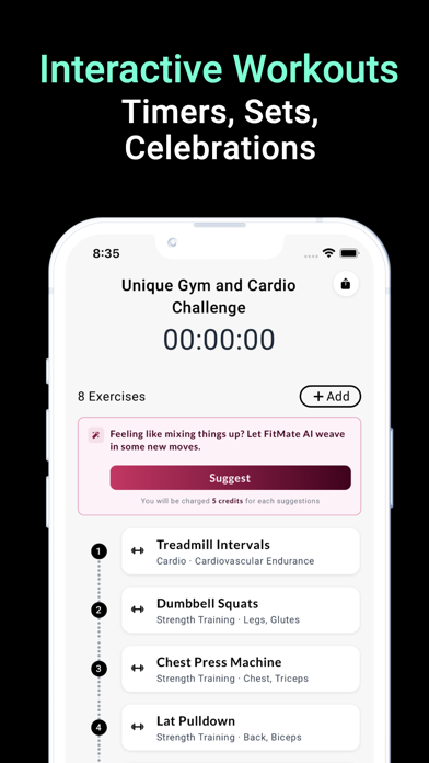 FitMate AI: Workout Partner Screenshot