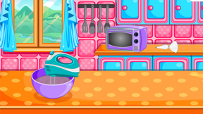Baking black forest cake games screenshot