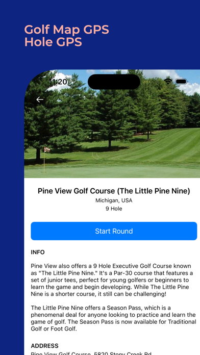 Golf GPS Screenshot
