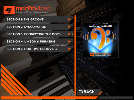 Screenshot #5 pour Producing Bass Lines Course
