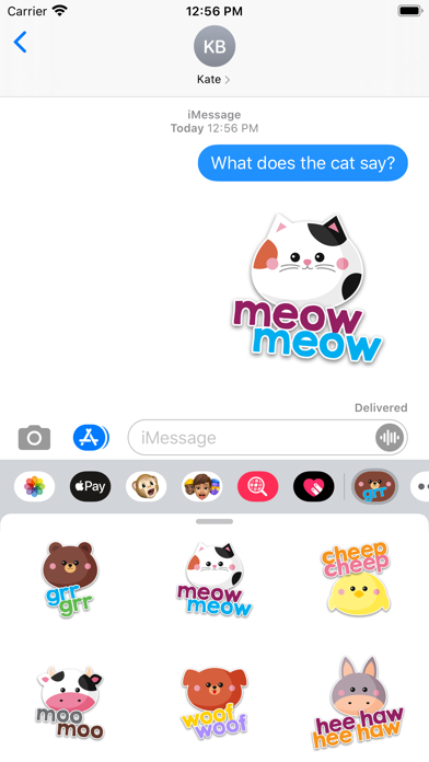 Screenshot #2 pour Kawaii! Animal Sounds