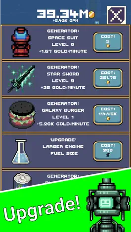 Game screenshot Idle Space Force apk