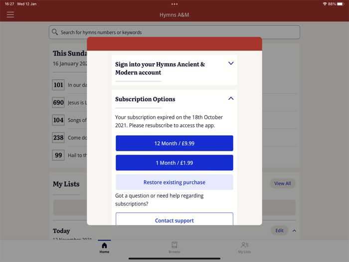 Hymns Ancient and Modern