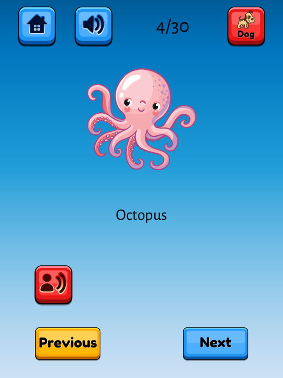 Fun English Flashcards Pro iPad screenshot