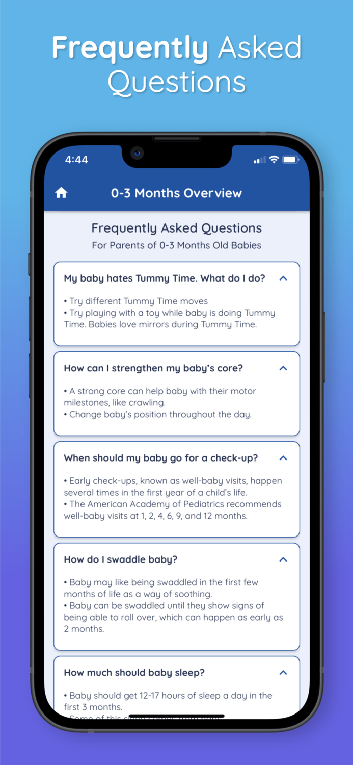 Baby Steps Baby Development
