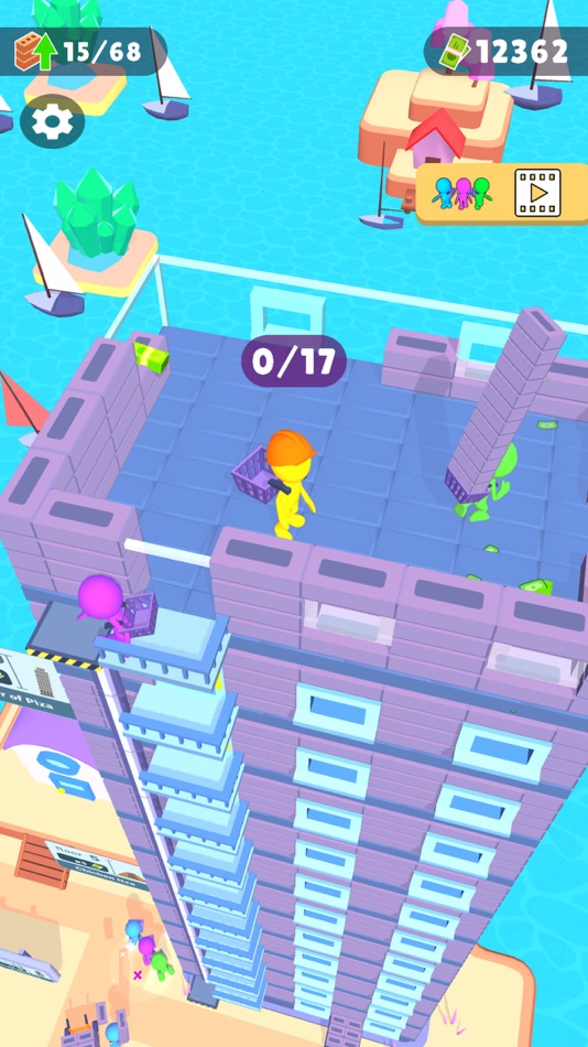 #1. Tower Master: Collect & Build (iOS) Podle: MAD PIXEL