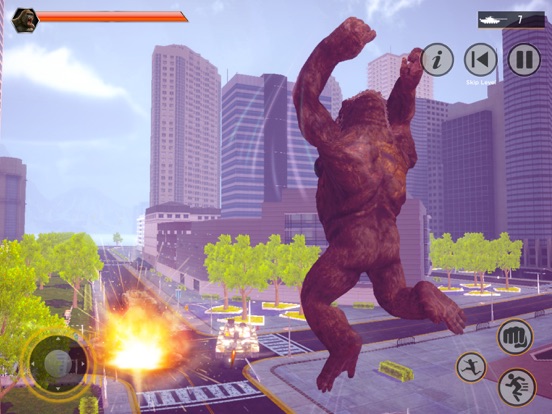 Hot Giant Gorilla Bigfoot Game screenshot 3