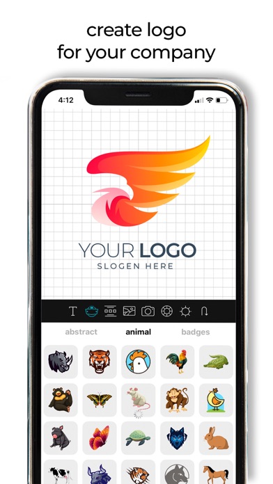 Screenshot #2 pour Logo Maker Own Design Creator