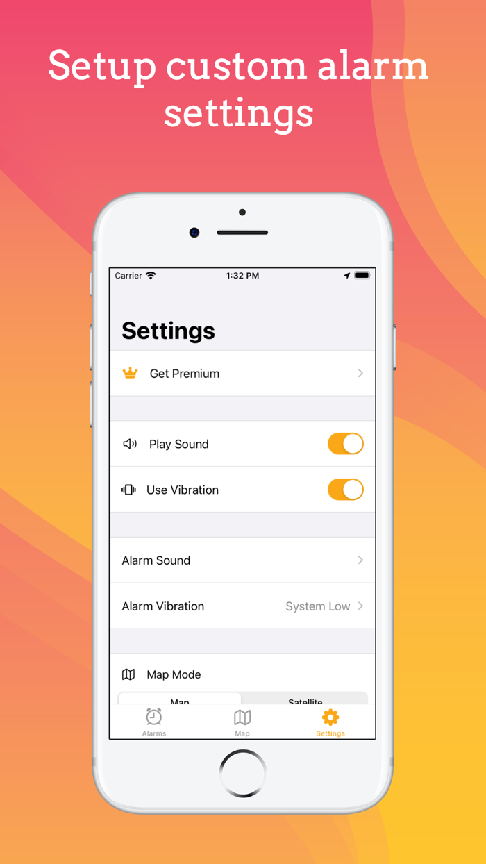 Localarm - GPS alarm clock
