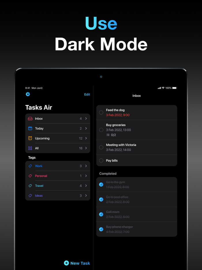 Tasks Air - To Do List Planner