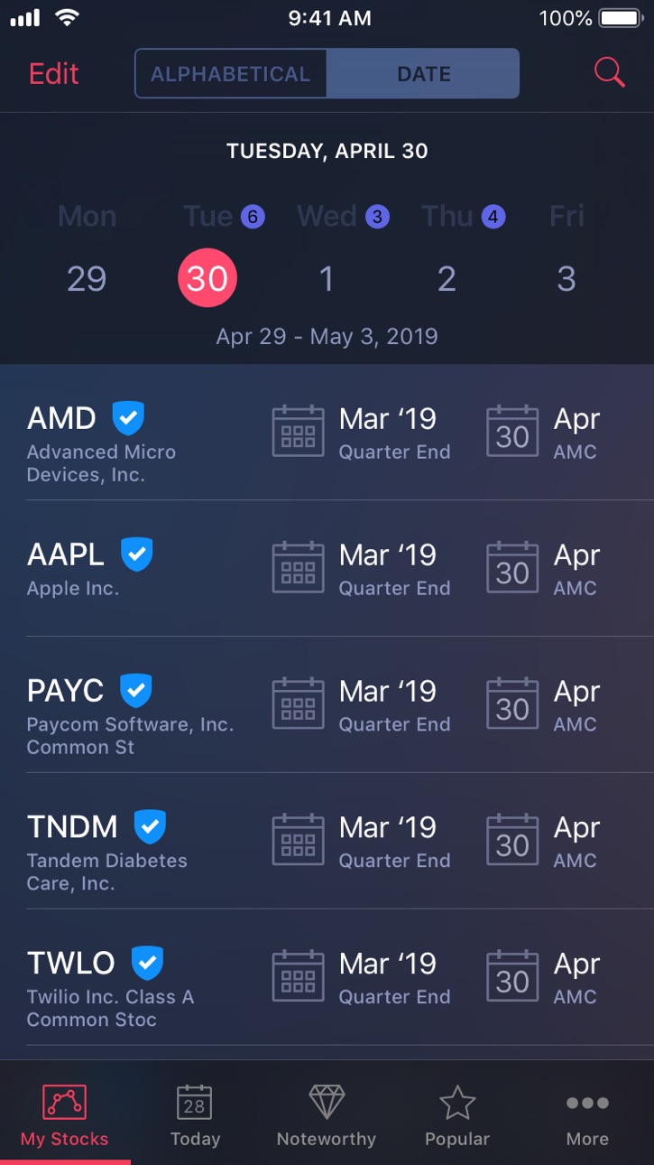 iPhone screenshot