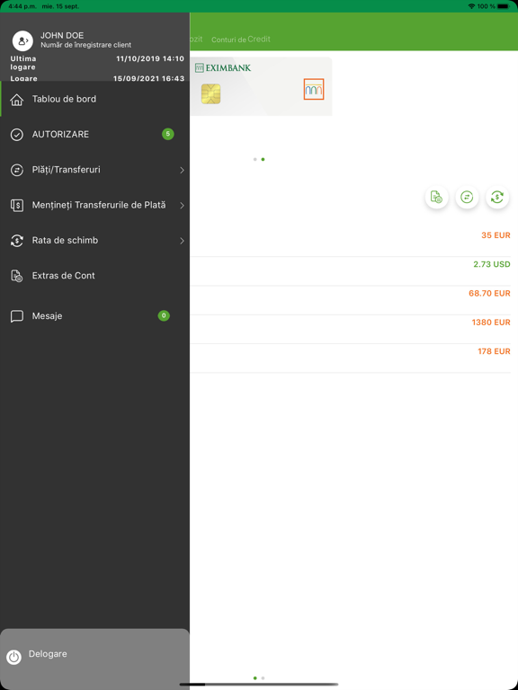 Screenshot #5 pour EXIMBANK Business