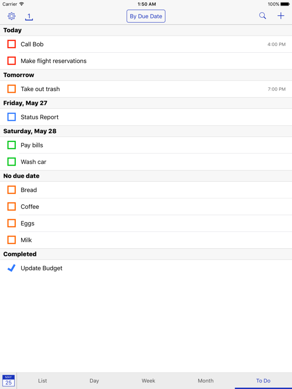 BusyCal: Calendar & Tasks Screenshots