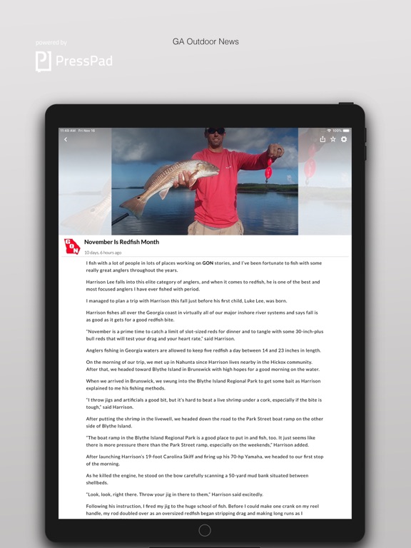 Screenshot #5 pour Georgia Outdoor News
