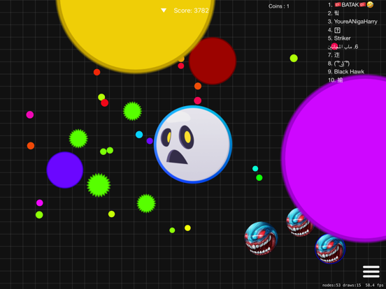 Blob io - Throw & split cells iPad screenshot 6 - Games app