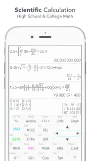 graphing calculator x84 iphone screenshot 3