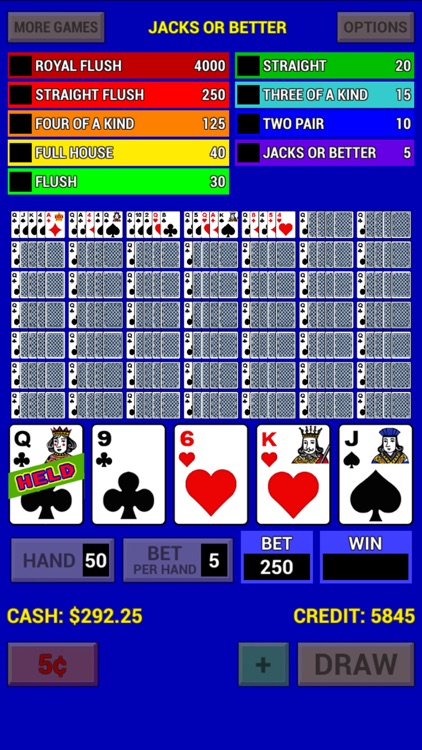 Video Poker Multi.