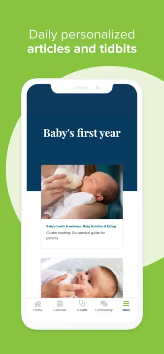 Ovia Parenting & Baby Trackerのスクリーンショット（7/9）
