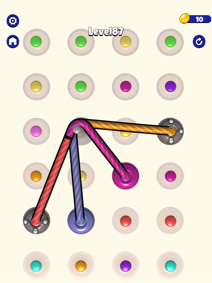 Rope Tangle Color Sort 3D