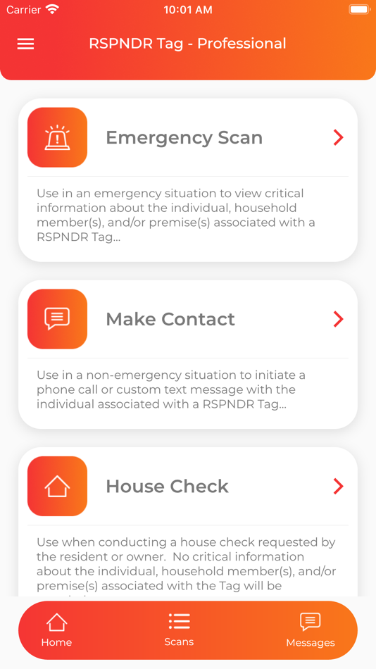 #3. RSPNDR Professional (iOS) 由: RSPNDR Technologies PBC