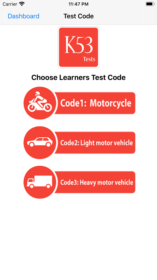 #2. K53 Tests (iOS) 由: Nhlakanipho Nkosi