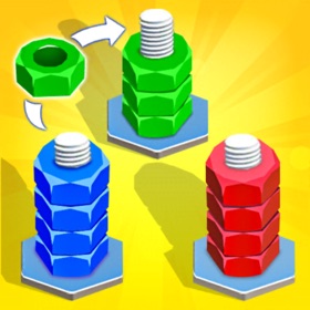 螢幕擷取畫面 (6) Screw Sort: Nuts and Bolts