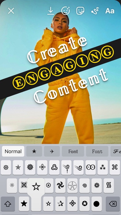 Fonts for iPhone & Keyboards Screenshot