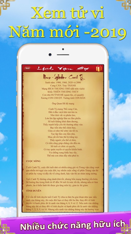 Lịch Việt Nam - Lịch Vạn Niên screenshot-4