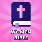 Woman Bible Audio App Cancel