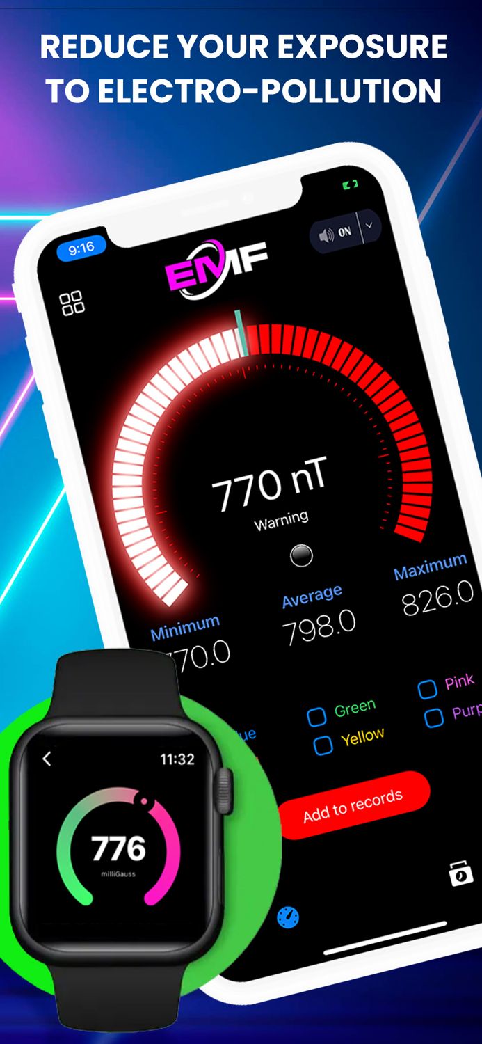 Emf Detector Radiation Reader