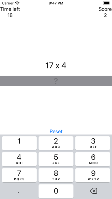 Mental Math Extreme Screenshot