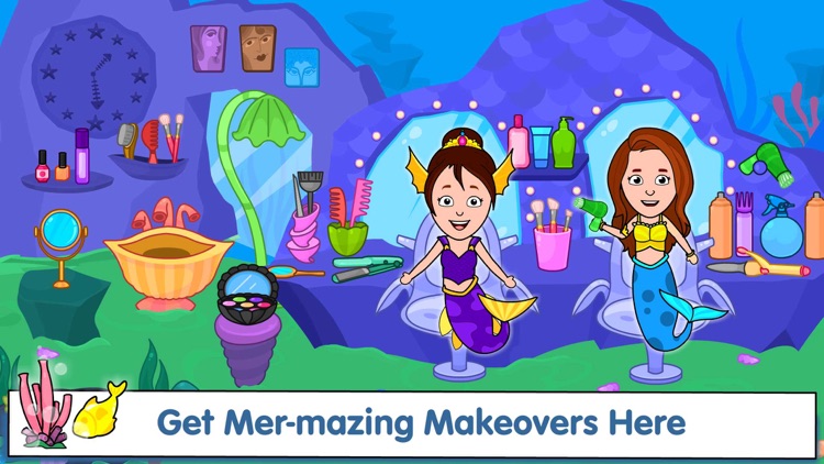 Tizi Town Little Mermaid Games screenshot-5