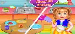 Game screenshot Сладкий Дом Девочку Очистки apk