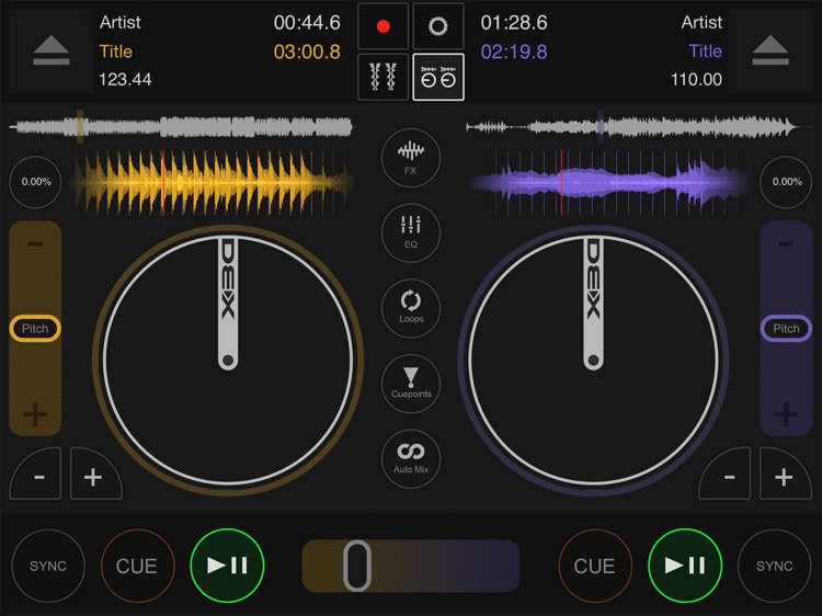 DJ DEX - The DJ Mixing App