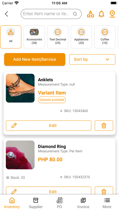 DizLog POS & Accounting Screenshot