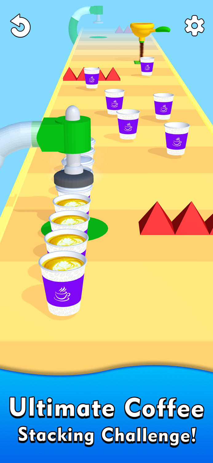 Coffee Stacking Game