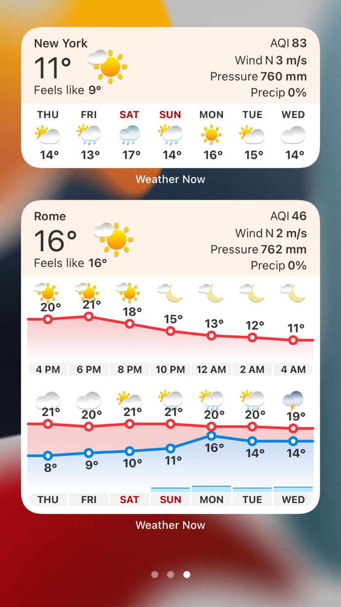 WEATHER NOW  - Local Forecast
