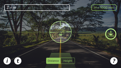 Distance and Height Telemeter Screenshot