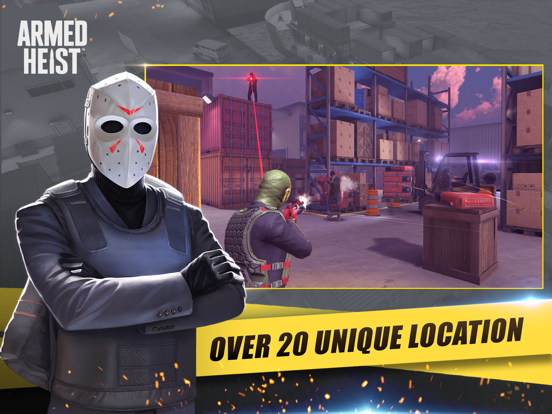 Armed Heist: Shooting Games iPad app afbeelding 6